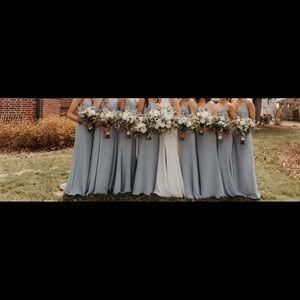 Blue Bridesmaid Dress Size 4 Hayley Paige